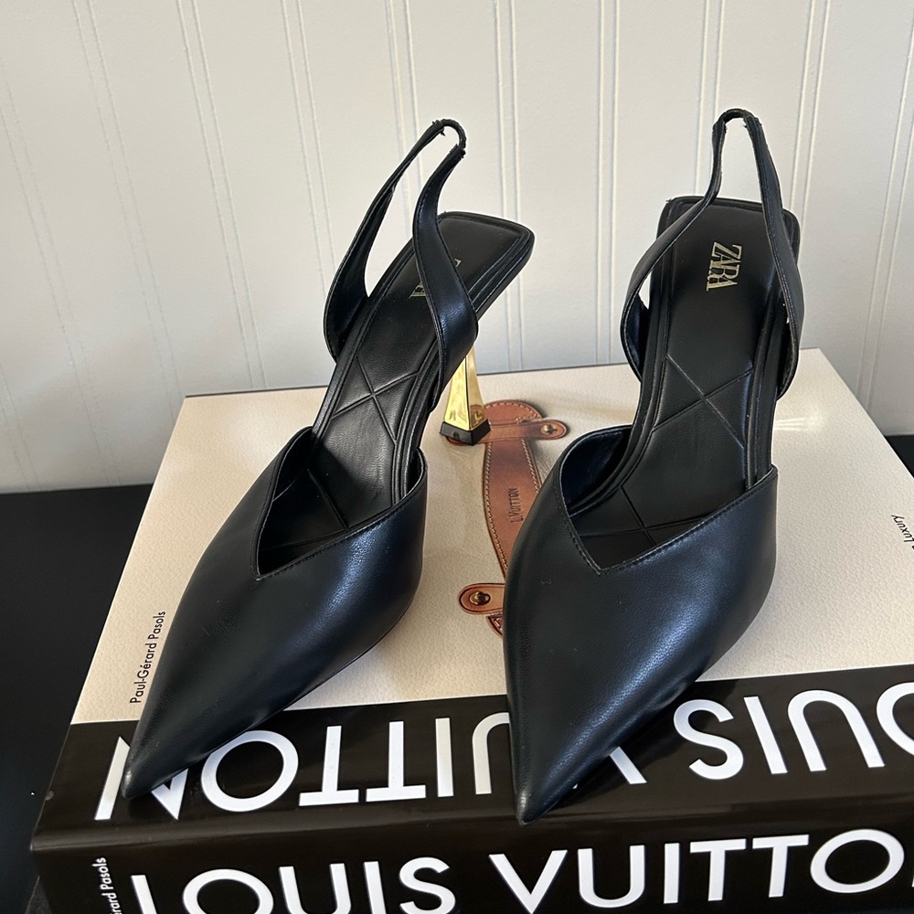 Zara Black Heels Elegant and Sophisticated - Picture 15 of 15